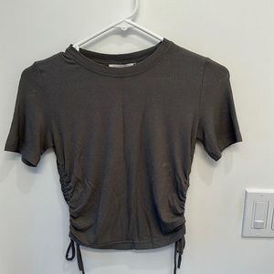 Olive Green Cinched top